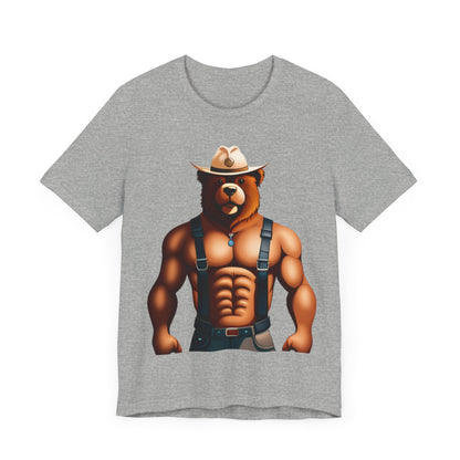 Bondage Smokey the Bear Short Sleeve Tee