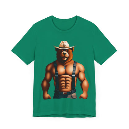 Bondage Smokey the Bear Short Sleeve Tee