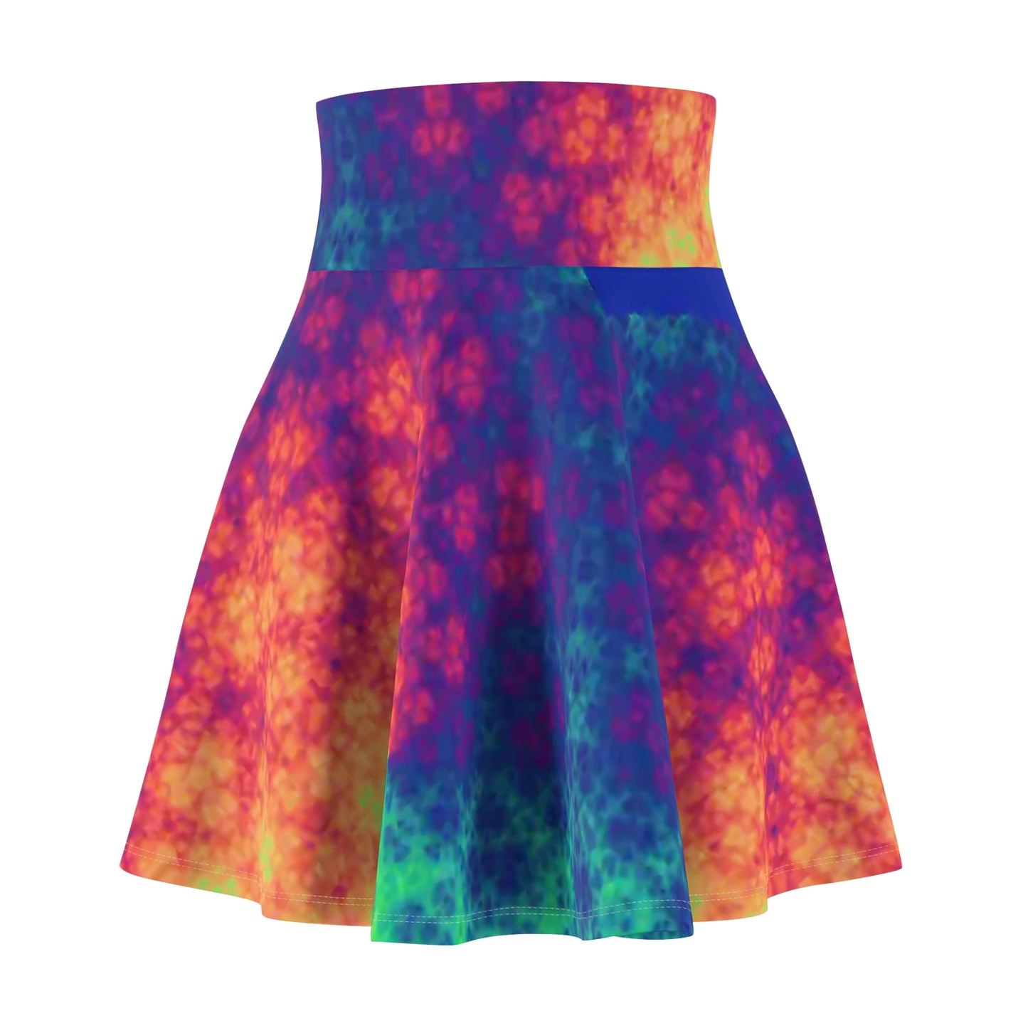 All Over Prints Bleeding Rainbow Frackled Women's Skater Skirt (AOP) Bleeding Rainbow Frackled Women's Skater Skirt (AOP) Printify All Over Prints L-4-oz. Cody Trade Llc 39.30