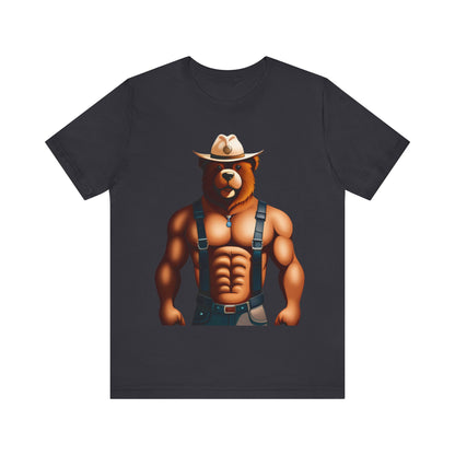 Bondage Smokey the Bear Short Sleeve Tee