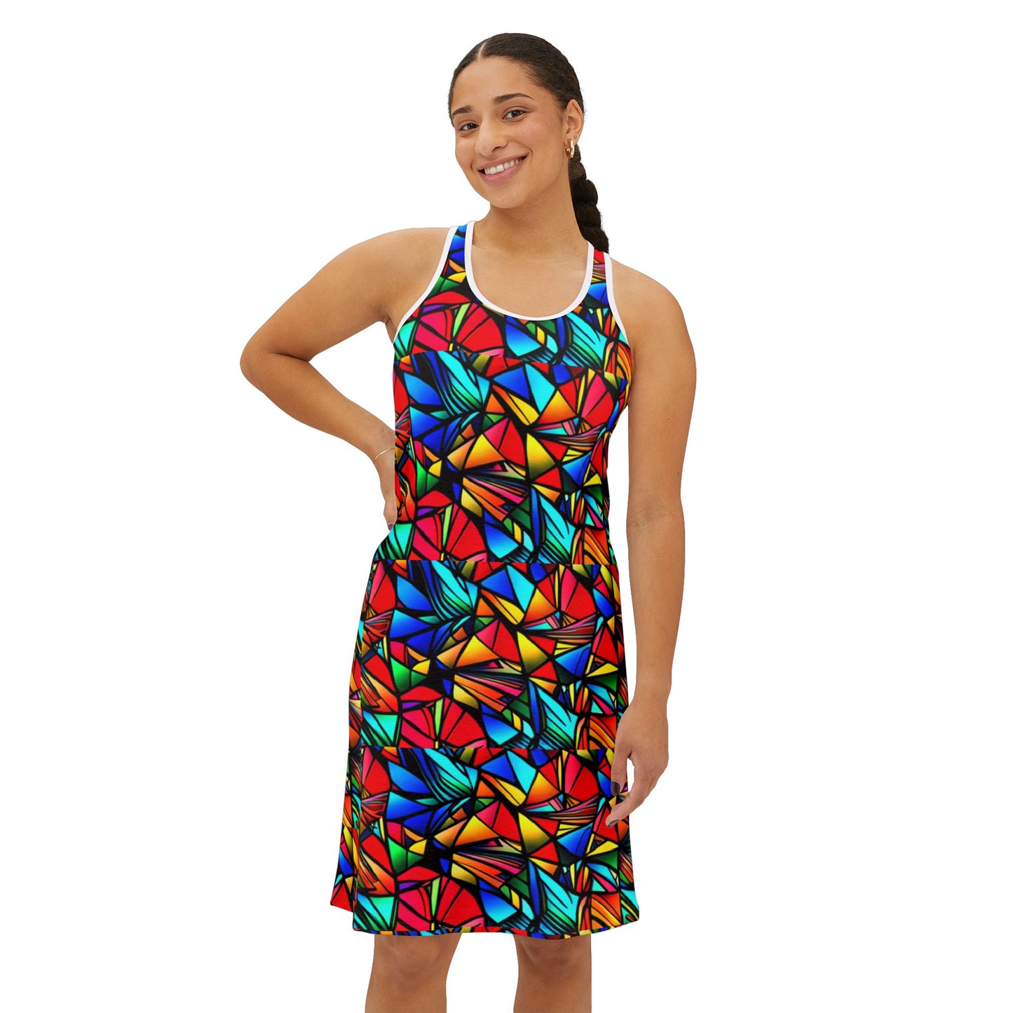 kaleidoscope Women's Racerback Dress (AOP)