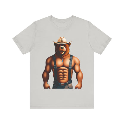 Bondage Smokey the Bear Short Sleeve Tee