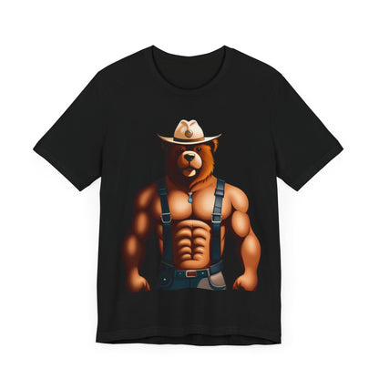 Bondage Smokey the Bear Short Sleeve Tee