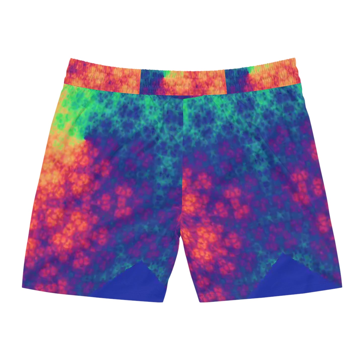 All Over Prints Rainbow  Men's Mid-Length Swim Shorts (AOP) Rainbow  Men's Mid-Length Swim Shorts (AOP) Printify All Over Prints  Cody Trade Llc