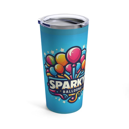 20oz Tumbler Sparky's Balloons Cup Balloon Company Logo Imagery