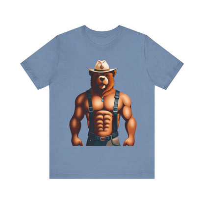 Bondage Smokey the Bear Short Sleeve Tee