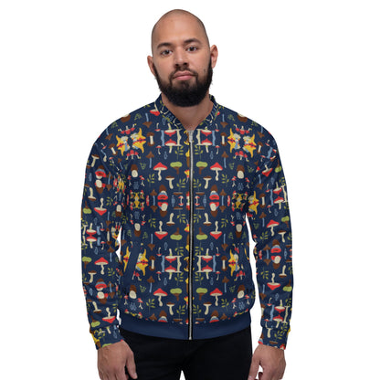 Geometric Mushrooming Pattern Night Tripper Limited Collection by - Cody Trade LLc