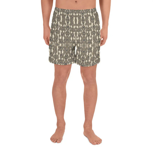 Men's Recycled Athletic Shorts with wavy gravy pattern Men's Recycled Athletic Shorts with wavy gravy pattern Cody Trade Llc  6XL Cody Trade Llc 45.00