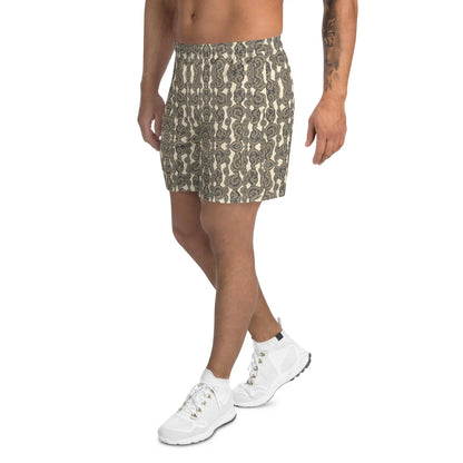 Men's Recycled Athletic Shorts with wavy gravy pattern Men's Recycled Athletic Shorts with wavy gravy pattern Cody Trade Llc   Cody Trade Llc