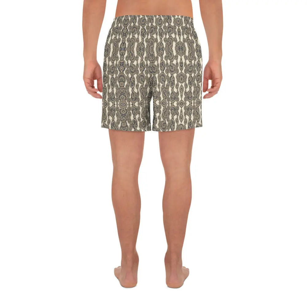 Men's Recycled Athletic Shorts with wavy gravy pattern Men's Recycled Athletic Shorts with wavy gravy pattern Cody Trade Llc   Cody Trade Llc