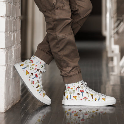 Mens high top canvas shoes - Cody Trade Llc