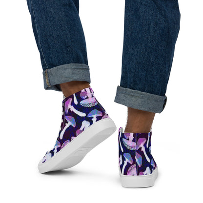 Mens high top canvas shoes - Cody Trade Llc