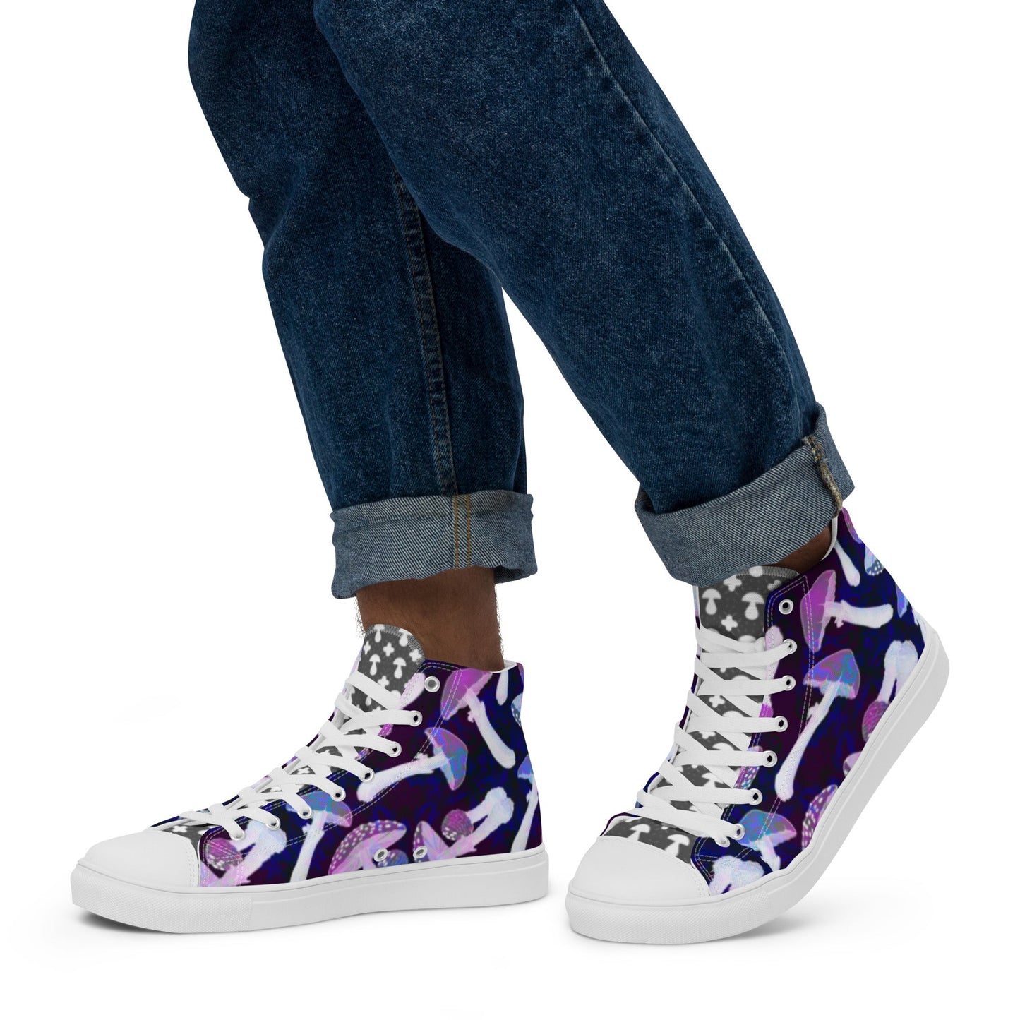 Mens high top canvas shoes - Cody Trade Llc