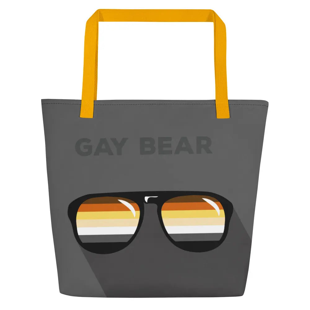 The Bear Hoe Bag Large Tote The Bear Hoe Bag Large Tote Cody Trade Large Tote Yellow Cody Trade Llc 36.95