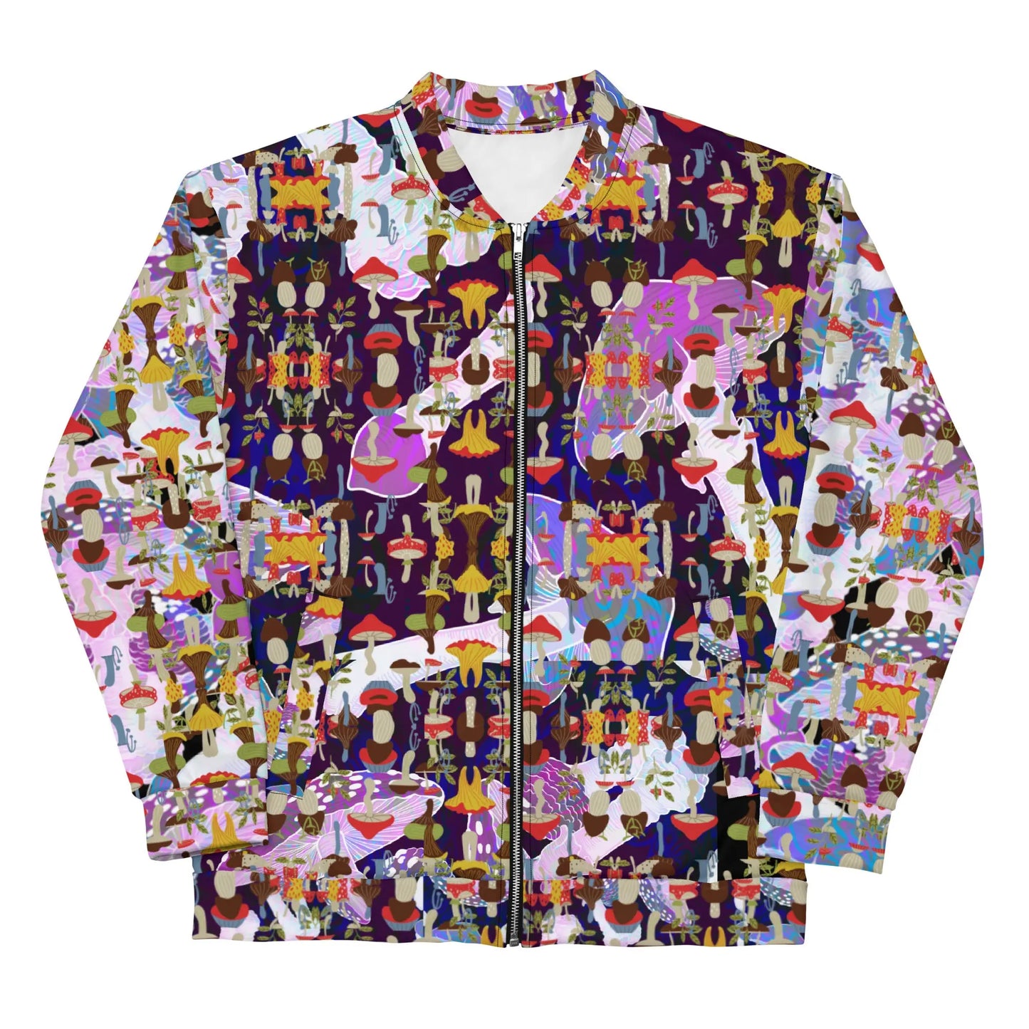 Tripping Face design  Bomber Jacket - Cody Trade LLC Cody Trade Llc