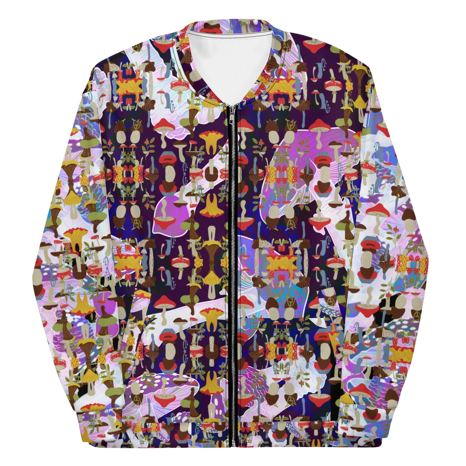 Tripping Face design  Bomber Jacket - Cody Trade LLC Cody Trade Llc