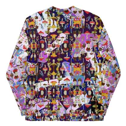 Tripping Face design  Bomber Jacket - Cody Trade LLC Cody Trade Llc