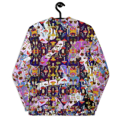 Tripping Face design  Bomber Jacket - Cody Trade LLC Cody Trade Llc