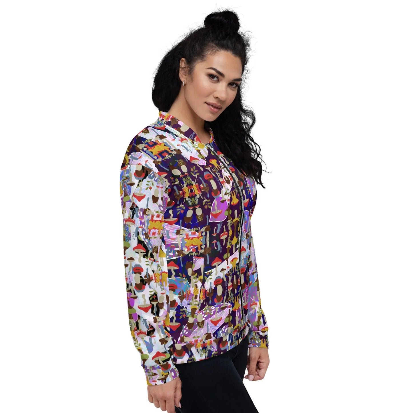 Tripping Face design  Bomber Jacket - Cody Trade LLC Cody Trade Llc