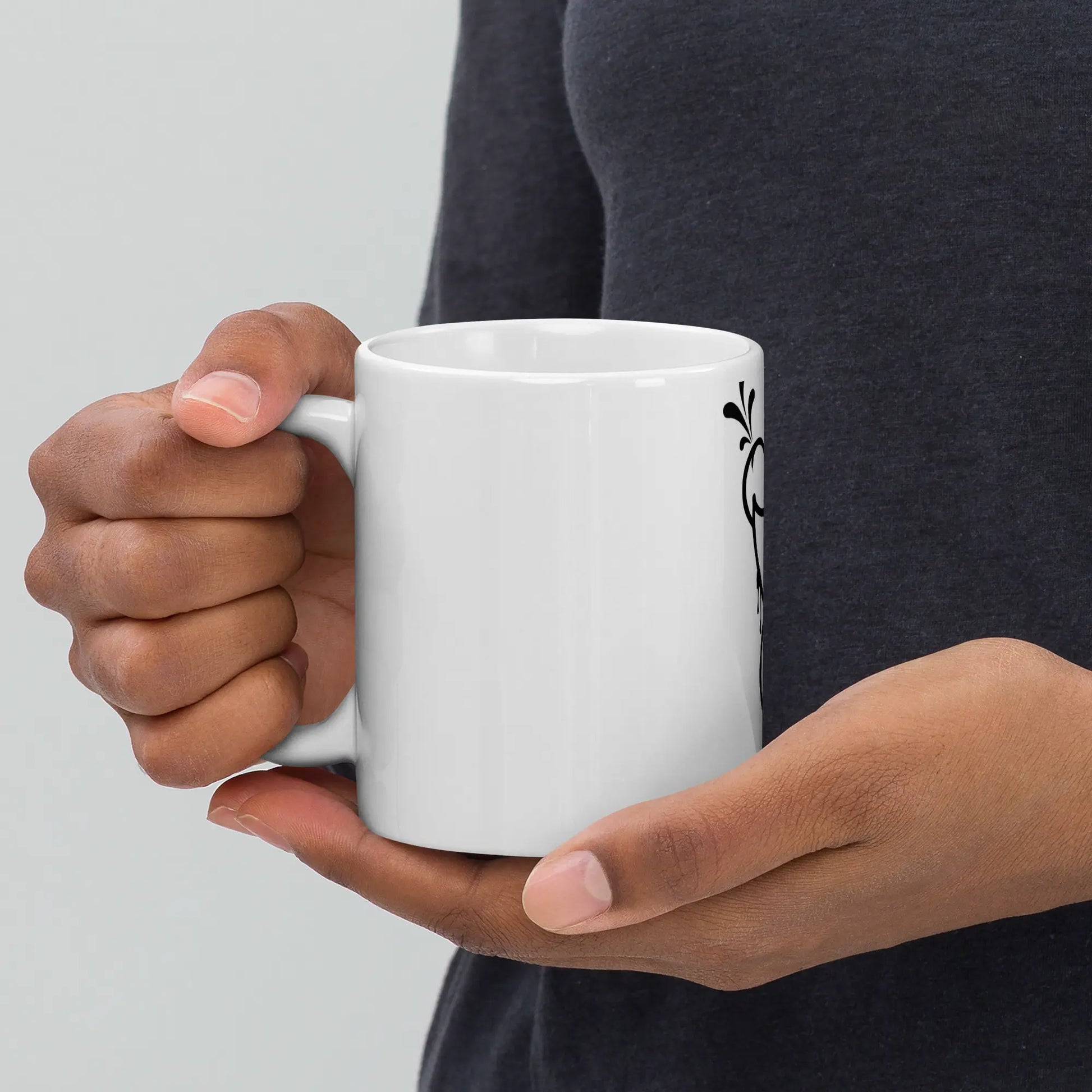 White glossy mug spooge - Cody Trade Llc