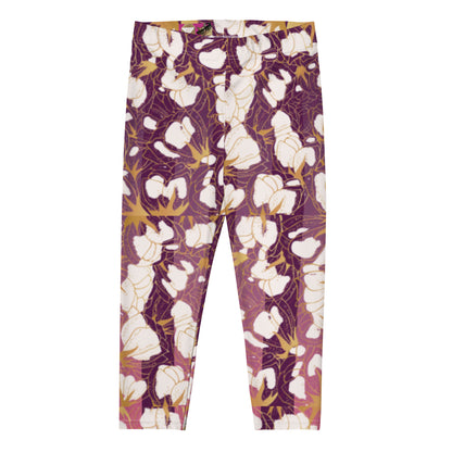 leggings Capri Leggings pink floral Capri Leggings pink floral Cody Trade Llc leggings  Cody Trade Llc