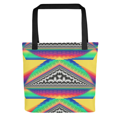 Fracking Awesome Rainbow Tote bag Fracking Awesome Rainbow Tote bag Cody Trade Designs San Francisco    Cody Trade Llc