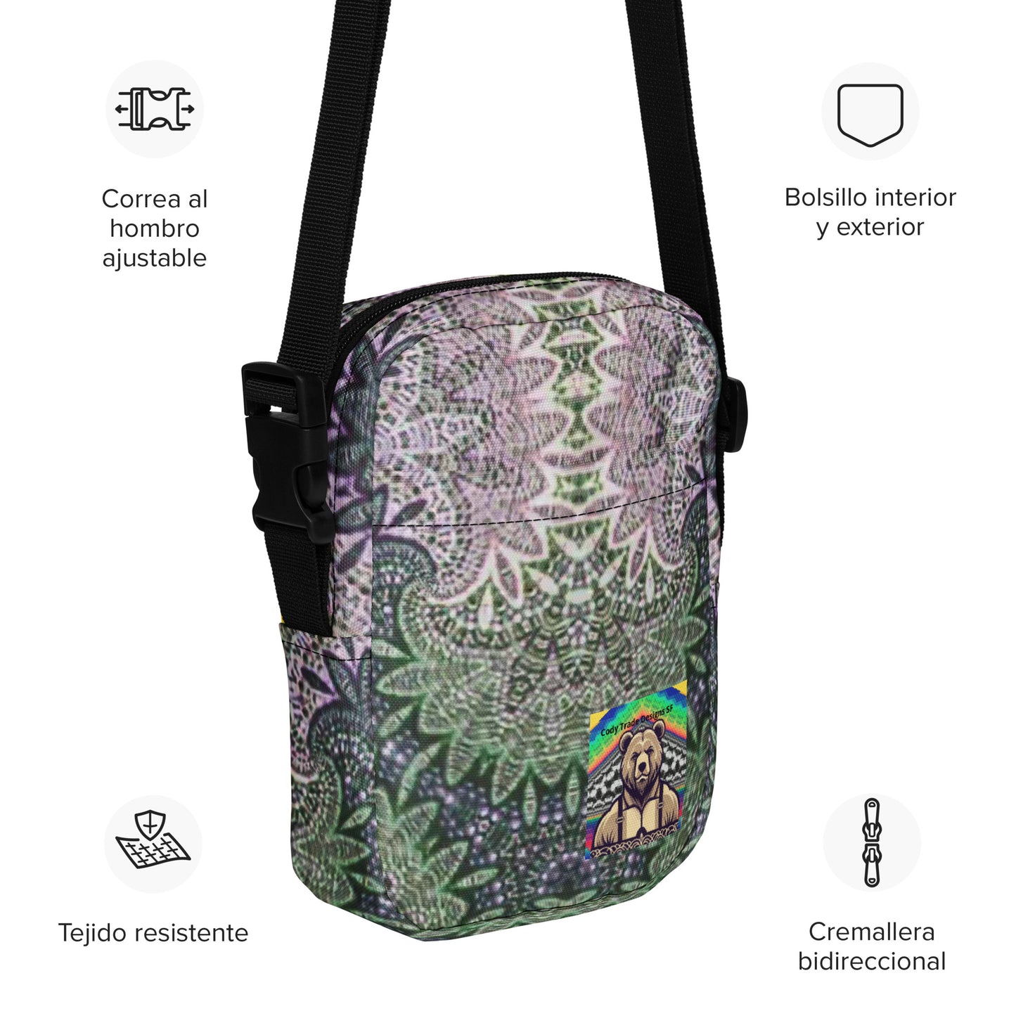 organic fractle. style Utility crossbody bag