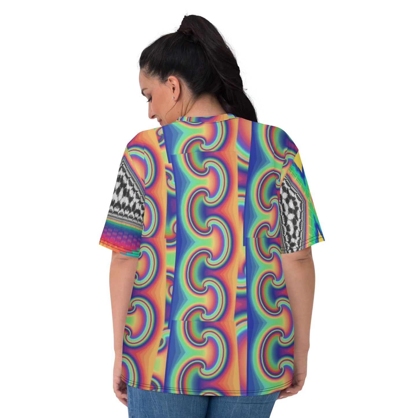 funky rainbow Women's T-shirt