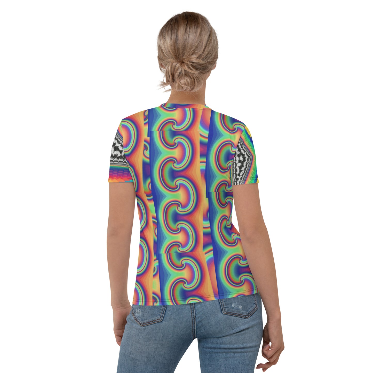 funky rainbow Women's T-shirt