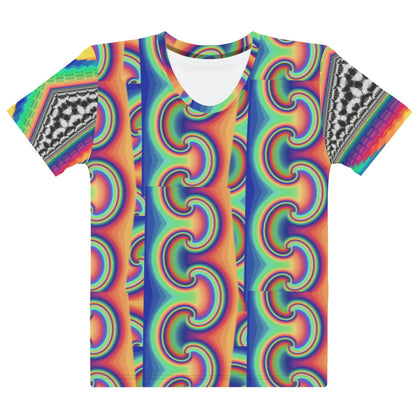 funky rainbow Women's T-shirt